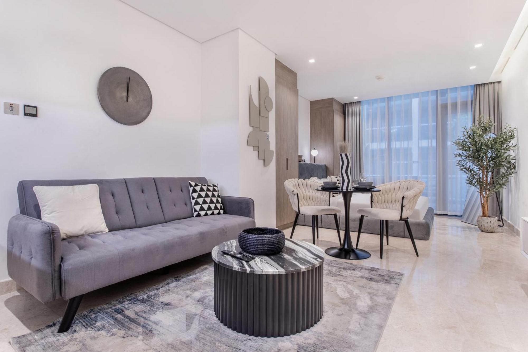 Appartement Trendy Studio! Walk To Burj Khalifasleeps 3! Dubai